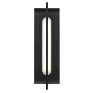 Avani 20 Inch Outdoor Wall Sconce in Sand Black Finish