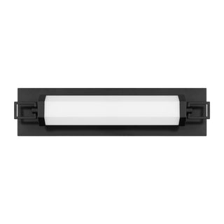 Parker 18" LED Bathroom Vanity Light in Black Lustre