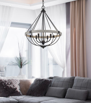 60W X 4 Somersworth Metal Chandelier
