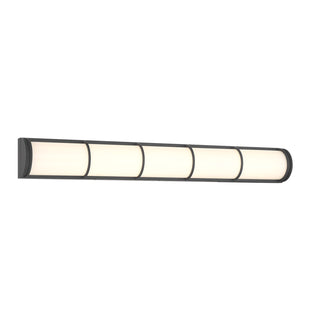 Harper LED Bathroom Vanity Light in Matte Black