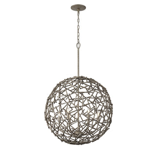 Hendren 6-Light Pendant in Campagne Luxe