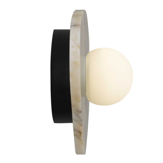 Tenere Outdoor Wall Sconce in White Marble