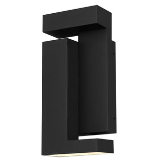 Dance 11 Inch Outdoor Wall Sconce in Sand Black Finish