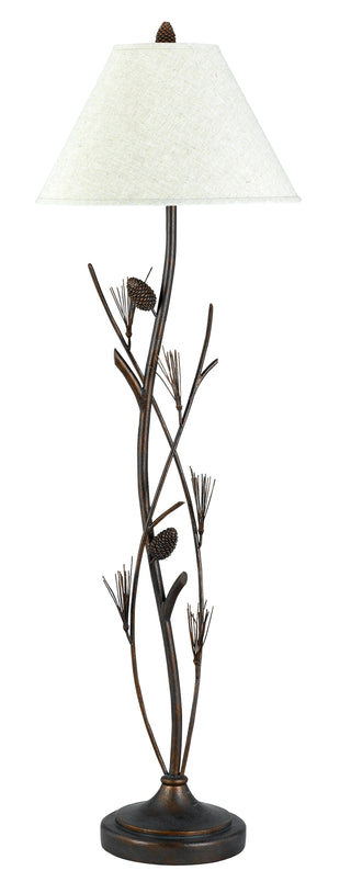 150W 3 Way Pine Twig Wrought Iron Floor Lamp