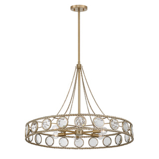Cologne 6-Light Pendant in Opulent Gold