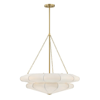Coppell 3-Light Pendant in Warm Brass