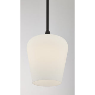 Octave 1-Light Pendant in Matte Black