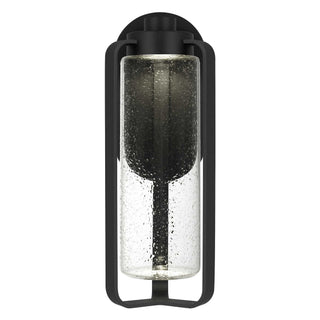 Clover 15 Inch Outdoor Wall Sconce in Sand Black Finish