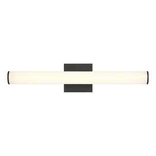 Colt 24" Contemporary LED Cylinder Vanity Light in Black