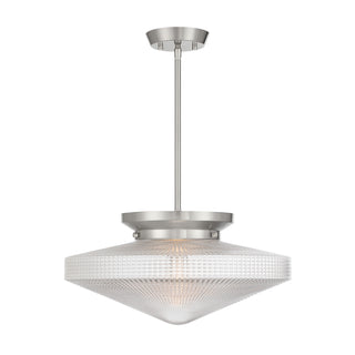 Norwich 1-Light Convertible in Satin Nickel