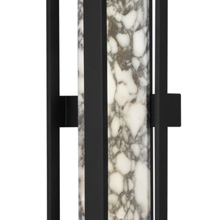 Roundabout 34 Inch Outdoor Wall Sconce in Antique Brass