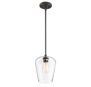 Octave 1-Light Pendant in English Bronze