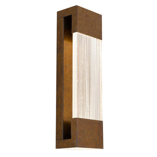Mystic Wall Sconce  in Painted Patina Brass