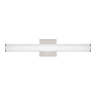 Colt 24" Contemporary LED Cylinder Vanity Light in Satin Nickel