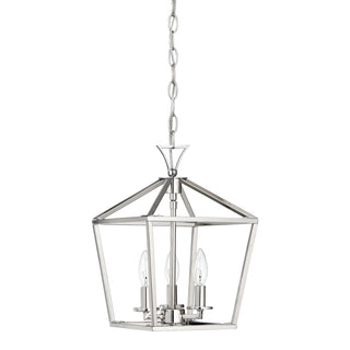 Townsend 3-Light Pendant in Polished Nickel