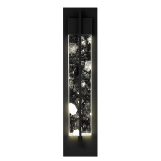 Rivera 26 Inch Outdoor Wall Sconce in Sand Black Finish