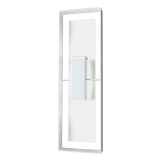 Shadow Box Tall Outdoor Sconce