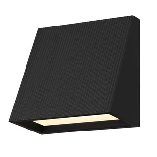 Slant Wall Sconce  in Sand Black Finish