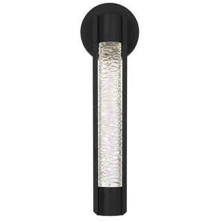 Tig 18 Inch Outdoor Wall Sconce in Sand Black Finish