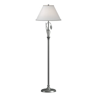 Forged Leaves and Vase Floor Lamp