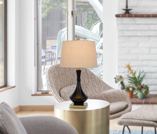 100W Hilo Metal Table Lamp