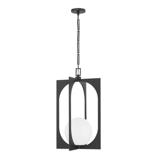Harding 1-Light Pendant in Matte Black