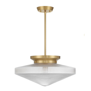 Norwich 1-Light Convertible in Warm Brass