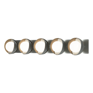 Brooklyn 5-Light Straight Double Shade Bath Sconce