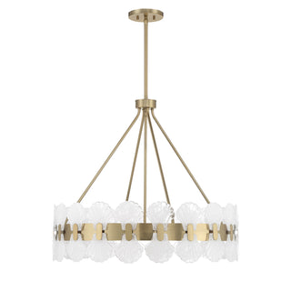 Bancroft 6-Light Chandelier in Noble Brass