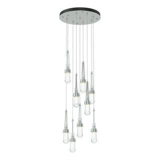 Link 9-Light Clear Glass Pendant