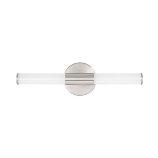 Connor 18" Mini Tube LED Cylinder Vanity Light in Satin Nickel