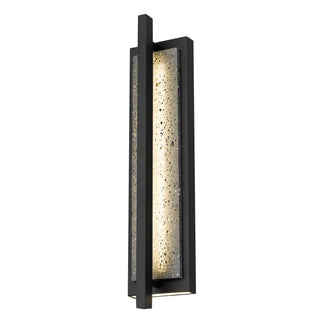 Dakota 24 Inch Outdoor Wall Sconce in Sand Black Finish
