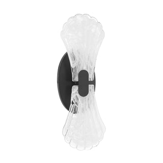 Bancroft 2-Light Wall Sconce in Matte Black