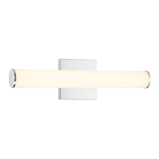 Colt 18" Contemporary LED Cylinder Vanity Light in Chrome