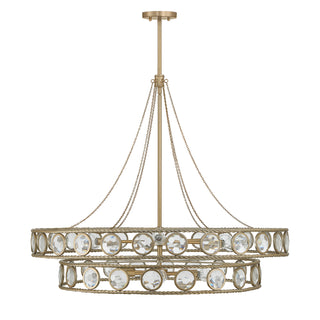 Cologne 12-Light Pendant in Opulent Gold