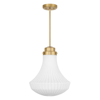 Bartlet 1-Light Pendant in Warm Brass