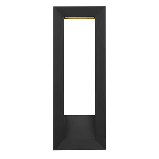 Paletto 28 Inch Outdoor Wall Sconce in Sand Black Finish