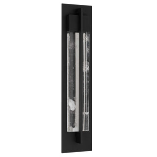 Rivera 26 Inch Outdoor Wall Sconce in Sand Black Finish
