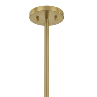 Livingston 1-Light Pendant in Warm Brass