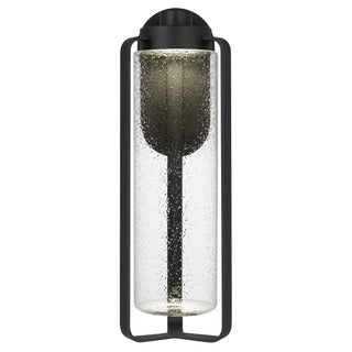 Clover 20 Inch Outdoor Wall Sconce in Sand Black Finish