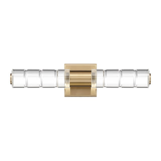 Beale LED Bathroom Vanity Light in Noble Brass