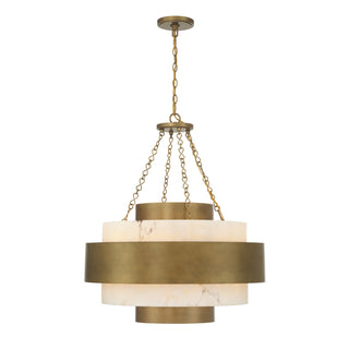 Davenport 6-Light Pendant in Antique Patina