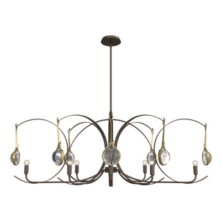 Optic 8-Light Oval Pendant