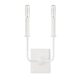 Avondale 2-Light Wall Sconce in Bisque White