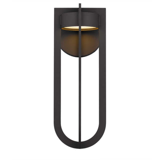 Furo 16 inch Outdoor Wall Sconce in Dark Bronze Finish