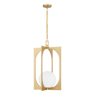 Harding 1-Light Pendant in Spun Gold