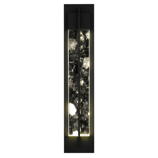 Rivera 32 Inch Outdoor Wall Sconce in Sand Black Finish