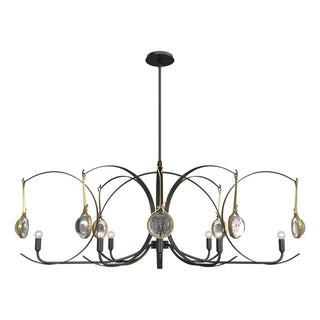 Optic 8-Light Oval Pendant