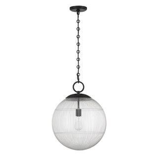 Cabot 1-Light Pendant in Matte Black