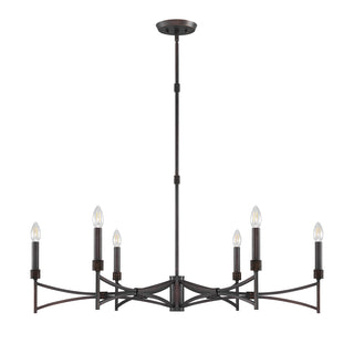 Gardner 6-Light Chandelier in Champagne Mist